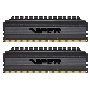 Оперативная память Patriot Viper 4 Blackout, DDR4, 8GB (2x4 GB), 3000 MHz, CL16, DIMM, радиатор, черный