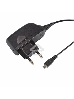 Сетевое зарядное устройство microUSB 220 В (СЗУ) (5 V, max: 1500 mA) шнур 1.2 м черный Rexant