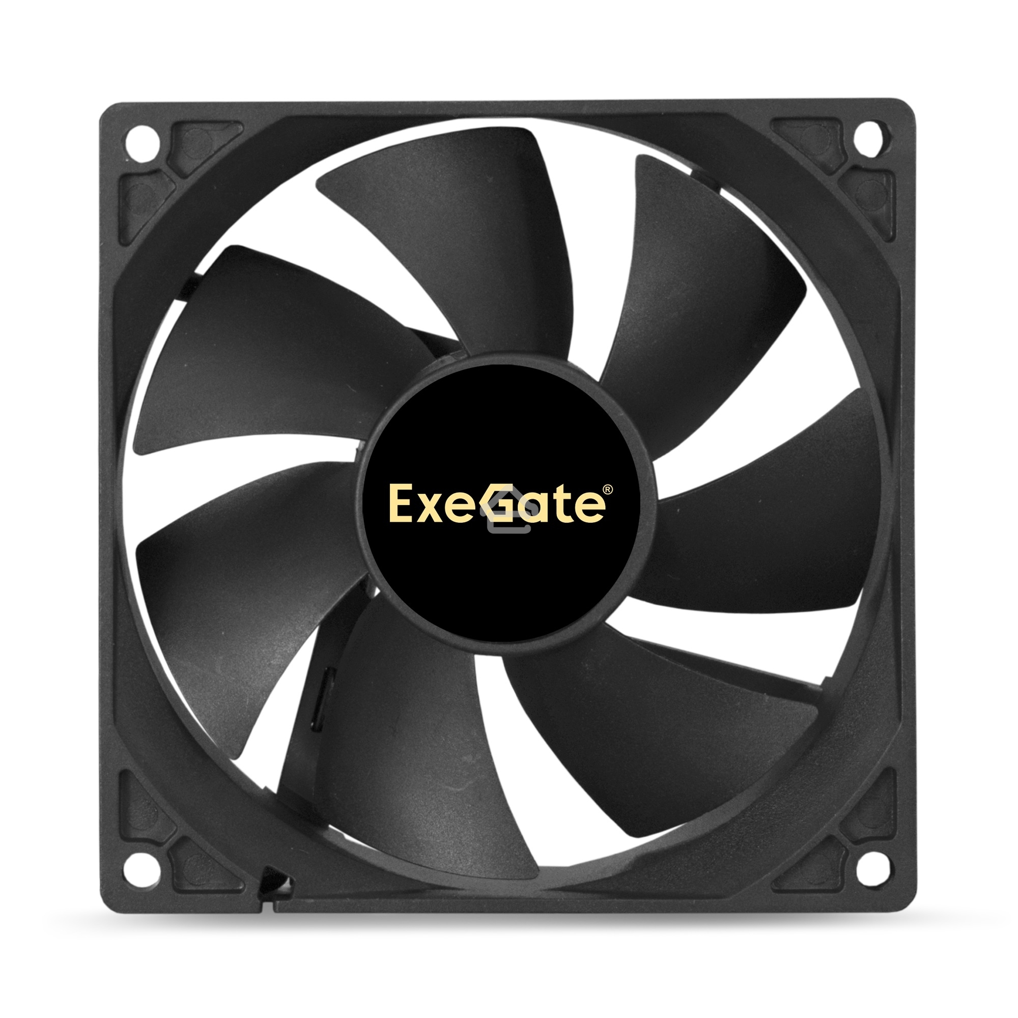 Вентилятор для корпуса ExeGate ExtraPower EP09225S3P черный, 92 мм, 2600 об/мин, 32 дБ, 3 pin