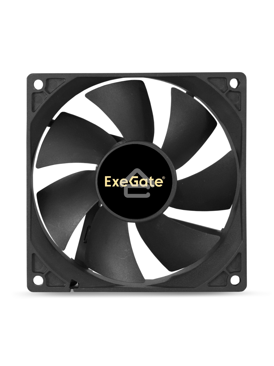 Вентилятор для корпуса ExeGate ExtraPower EP09225S3P черный, 92 мм, 2600 об/мин, 32 дБ, 3 pin