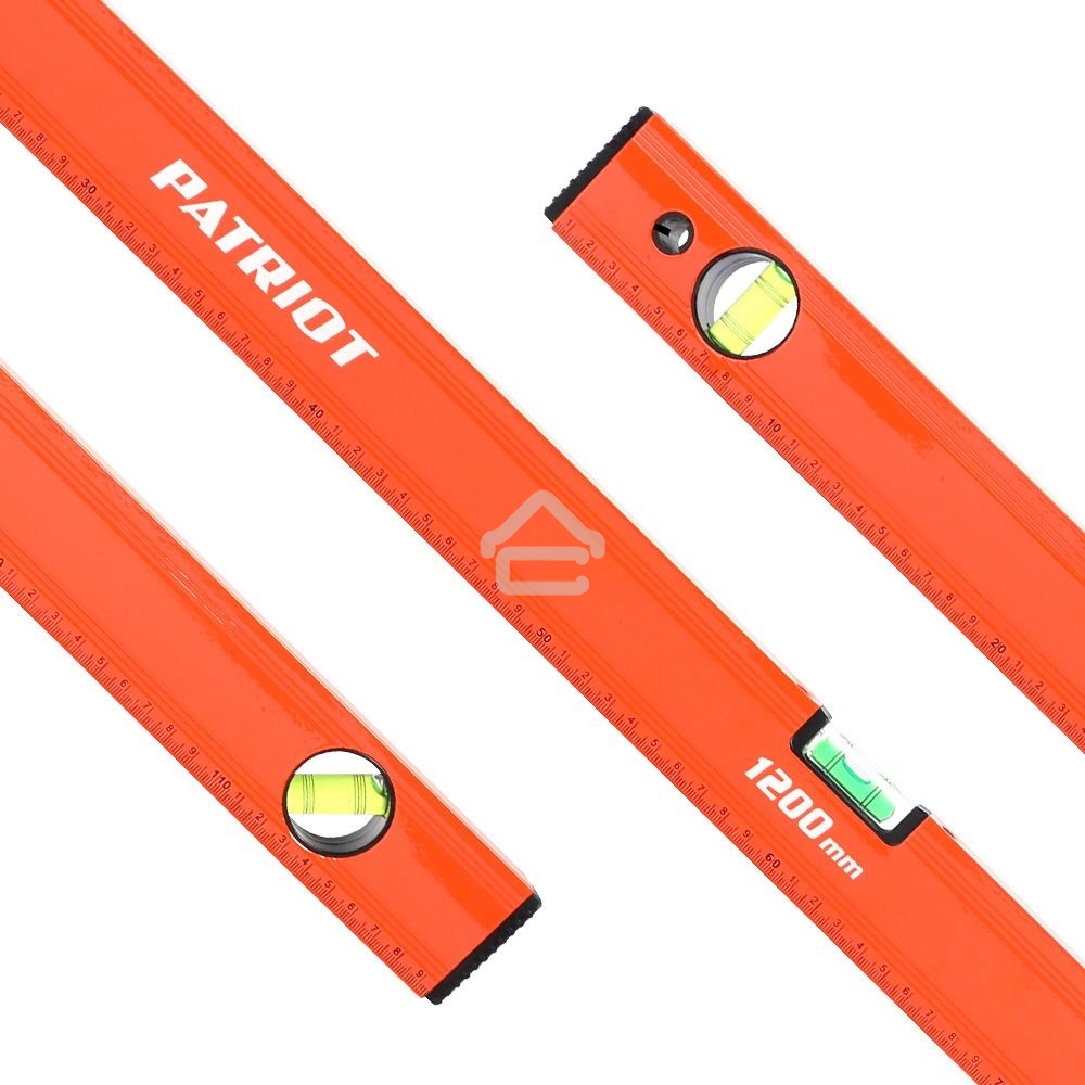 Уровень PATRIOT LCP-1200, алюминиевый фрезерованный, 1200мм