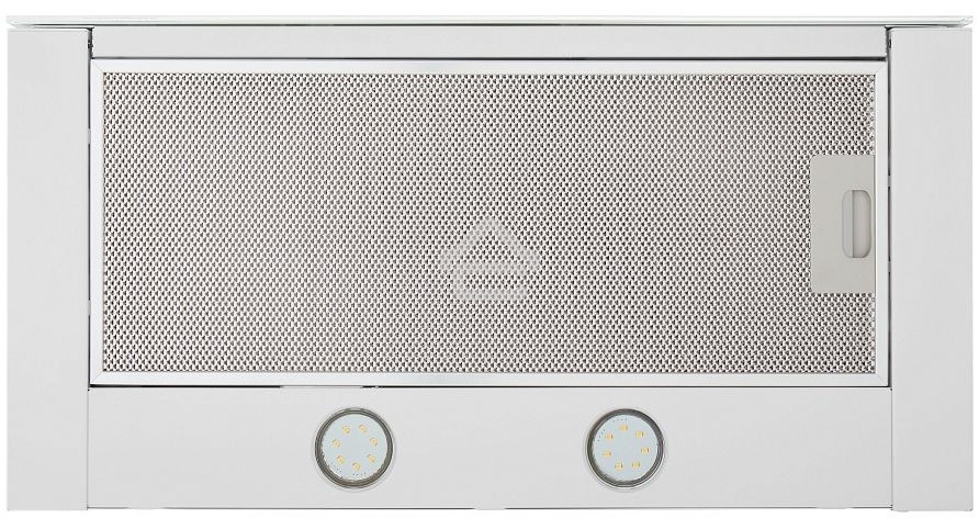 Вытяжка встраиваемая Maunfeld Ouse Touch Glass 60 белый, 60 см, 750 куб. м/ч, 48 дБ