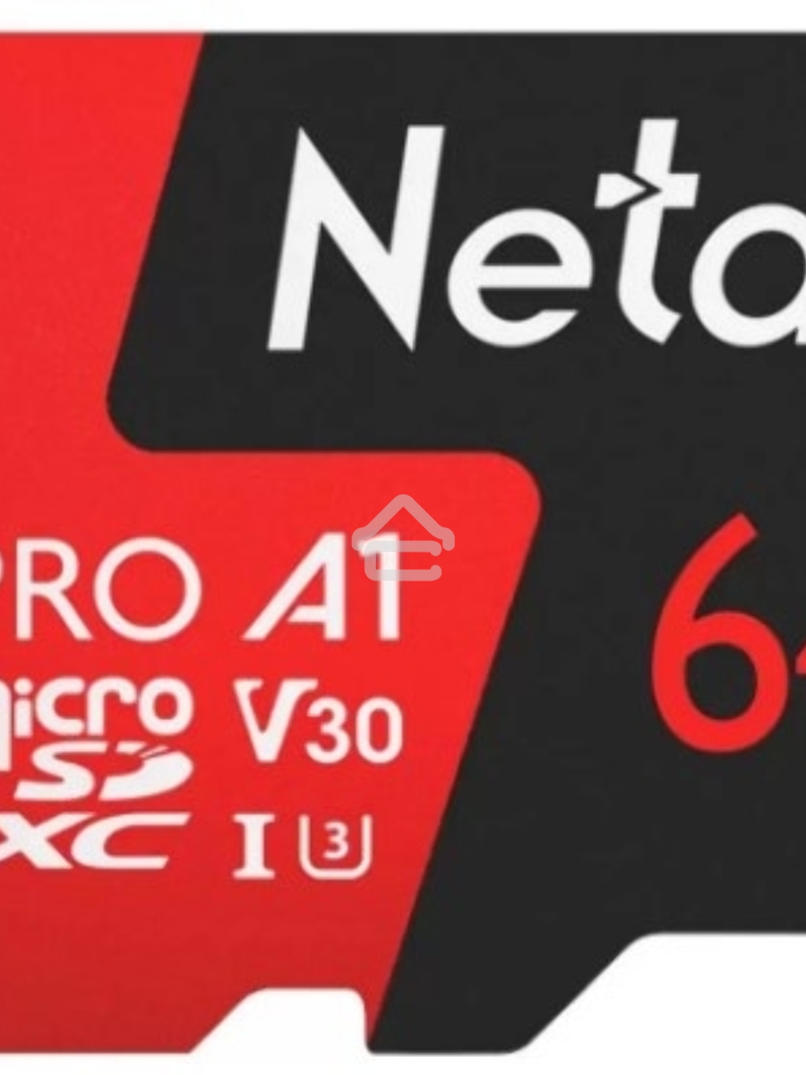 Флеш карта MicroSD card Netac P500 Extreme Pro 64GB, retail version w/SD adapter