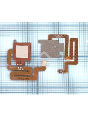 Шлейф со сканером отпечатка пальца для Xiaomi Redmi 4 золотой