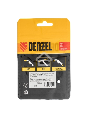 Сопло газовое d12, длина 53м, 2 шт для MIG горелки тип 15 Denzel