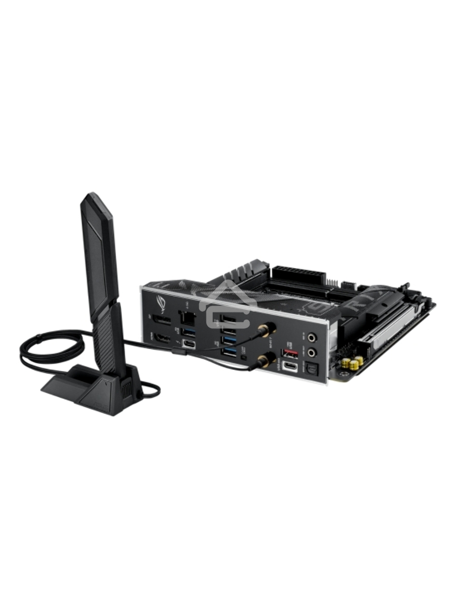 Материнская плата ASUS ROG STRIX B860-I GAMING WIFI, LGA1851, Intel B860, 2xDDR5, 4xSATA, 2xM.2, 1xPCIe 5.0 x16, 1xDP, 1xHDMI, 1xThunderbolt 4, 1x2.5Gb LAN, Wi-Fi 7, 2xUSB 2.0, 3xUSB 3.2 Gen 1, 1xUSB 3.2 Gen 2, 1xUSB 3.2 Gen 2x2, 1xUSB-C, 1xS/PDIF, 2x3.5 