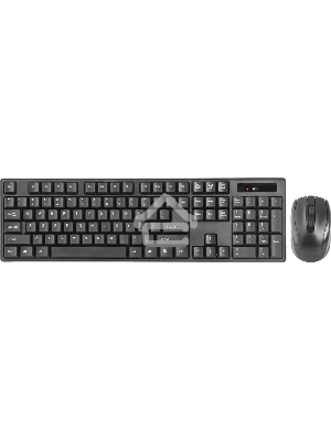 Клавиатура + мышь Defender C-915 RU  Black USB 45915 Беспроводной, полноразмерный