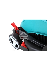 Газонокосилки Bosch ARM 34 06008A6101 Газонокосилка роторная { шир. 34см, Мотор Power drive, Момент 16Нм, 1300Вт, 40л, 11кг, 5 уровней кошения(20-70см); косит вдоль стен, складные Ergo ручки, комп. хранение }