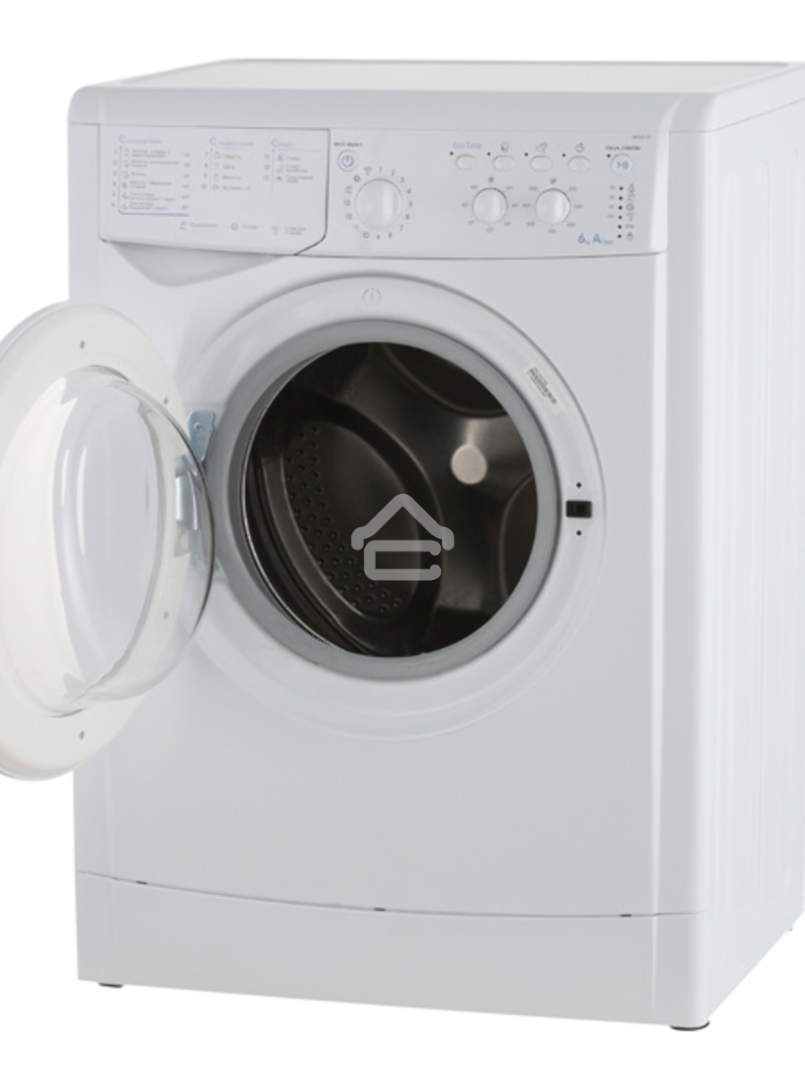Стиральная машина Indesit IWSC 6105 белый, загрузка фронтальная 6 кг, 1000 об/мин., класс: А