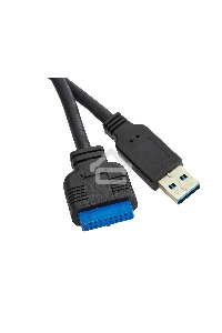 Планка USB на переднюю панель Exegate U3H-619, 3,5