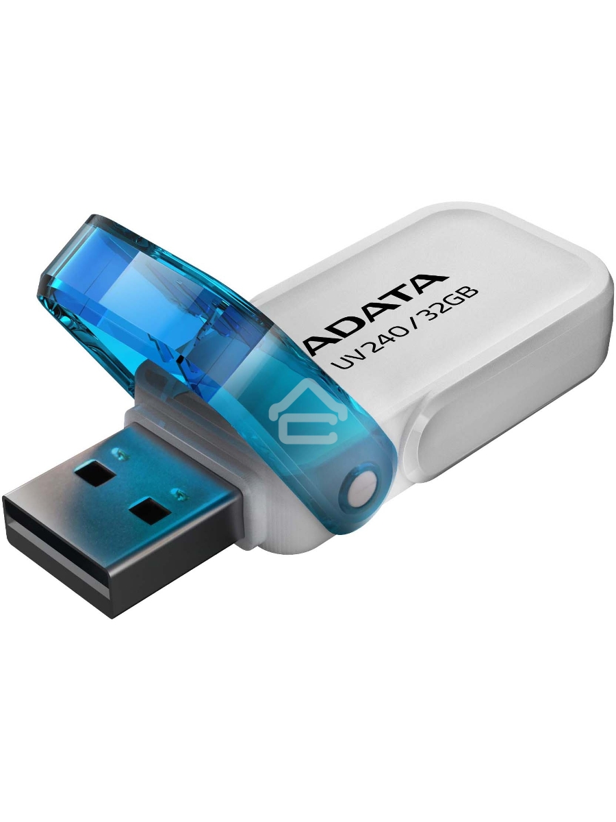 Флеш диск 32GB ADATA UV240, USB 2.0, Белый