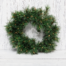 Еловый венок Neon-night Ø 45 см, леска