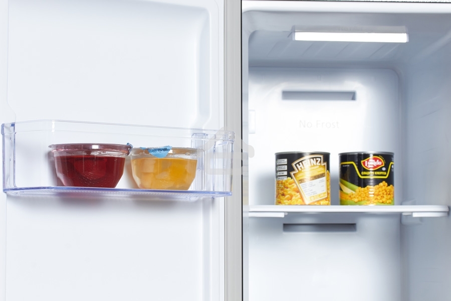 Холодильник Hyundai CS5003F черная сталь двухкамерный Side by Side 331/165л морозилка сбоку