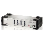 Переключатель консоли электронный, 4 порта PS/1 4 Port USB2.0 KVMP Switch with OSD