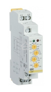 Реле фаз ORF 06 3ф 220-460В AC ИЭК ORF-06-220-460VAC