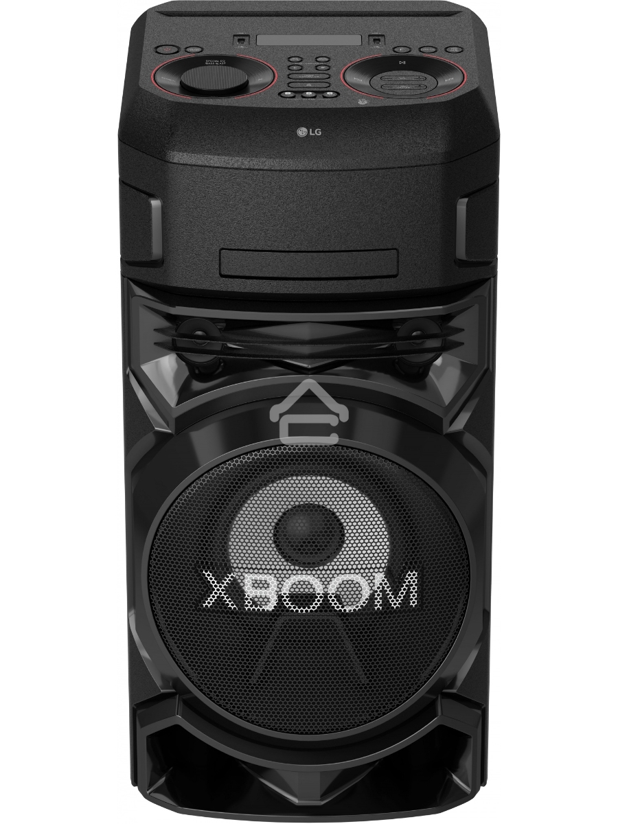 Микросистема LG ON77DK черный/CD/CDRW/DVD/DVDRW/FM/USB/BT