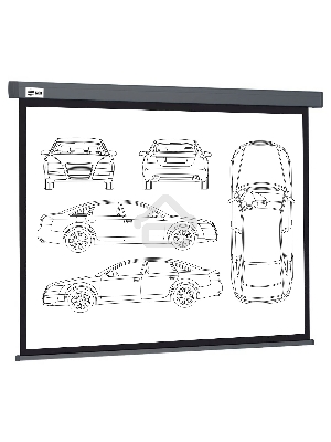 Экран Cactus 168x299см Wallscreen CS-PSW-168X299-SG 16:9 настенно-потолочный рулонный серый