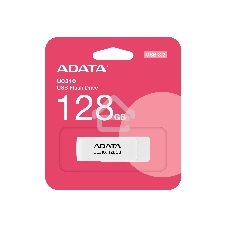 Флешка USB ADATA UC310 (UC310-128G-RWH), 128Gb, USB 3.2 Gen1, R/W 100/30, белый