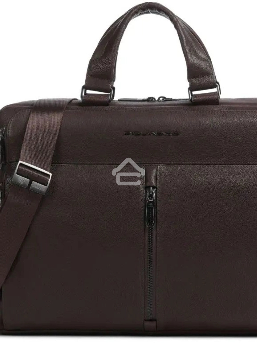 Деловая сумка с отделением для ноутбука Piquadro Hedley CA6026W130/TM, натур.кожа, темно-коричневый
