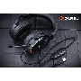 Гарнитура игровая проводная Dareu EH925 Black (черный), подсветка RGB, фиксированный микрофон с шумоподавлением, подключение USB, длина кабеля 2,2м
