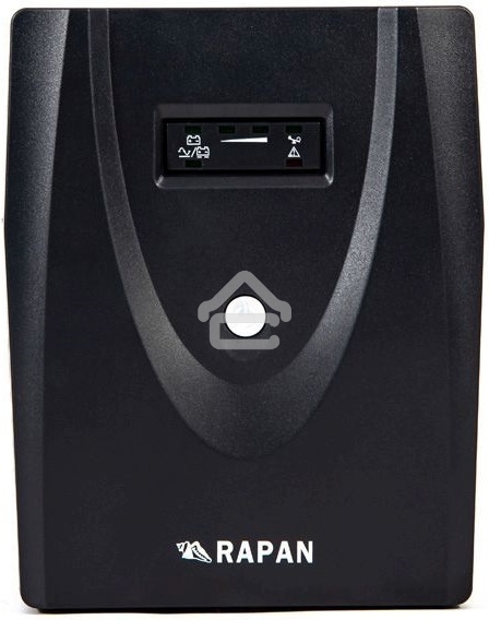 Источник бесперебойного питания RAPAN-UPS 1500 220В 1500В.А/900Вт меандр с АКБ 2х7А.ч интерактивный Бастион 736