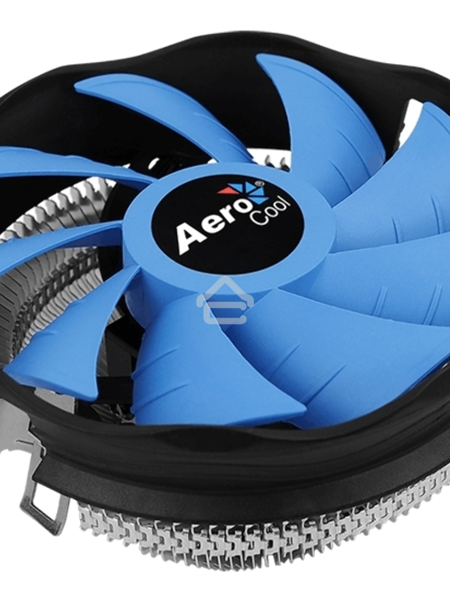 Кулер для процессора AeroCool / Formula Verkho Plus серебристый/черный, 120 мм, алюминий, 2000 об/мин, 26.5 дБ, 4 pin, 110 Вт, 68 мм