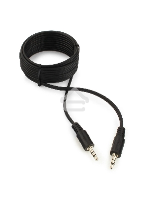 Кабель аудио Cablexpert CCA-404-2M, Jack3.5 - Jack3.5, 2м