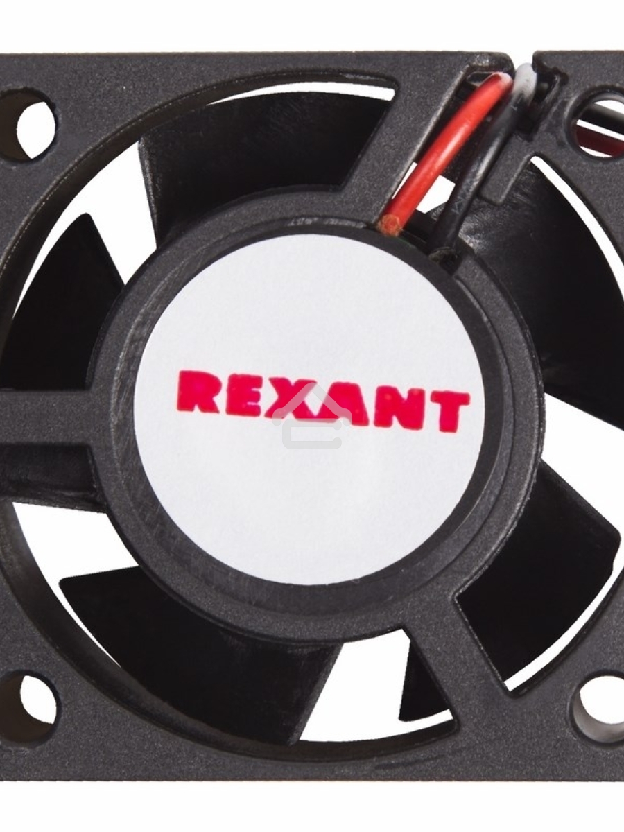Вентилятор для корпуса Rexant RX 4020MS 24VDC черный, 40 мм, 6800 об/мин, 28 дБ, 2 pin