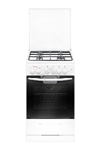 Плита газовая Gefest ПГ 3200-05 белый, конфорок 4 шт, духовка 42 л, 50 см x 85 см x 57 см