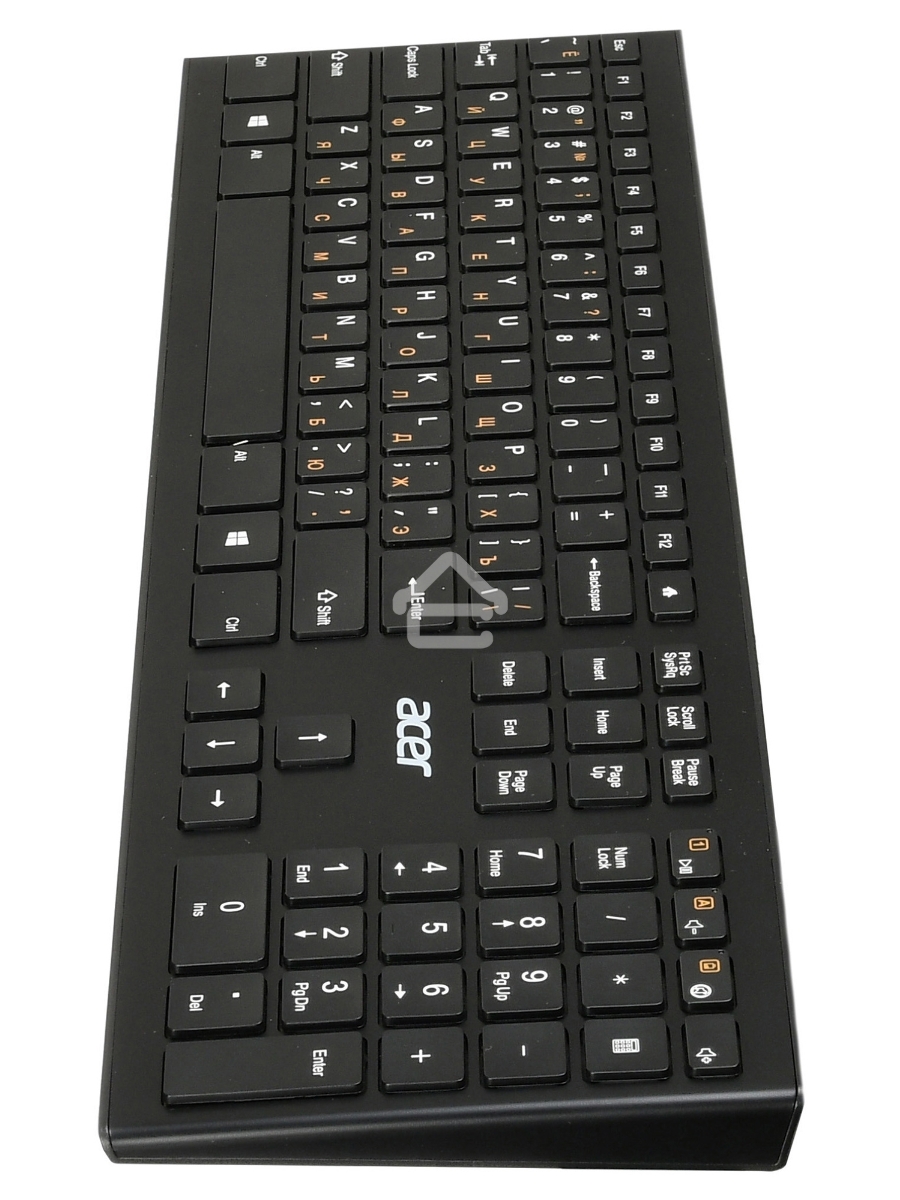 Клавиатура Acer OKR010 беспроводная, USB, Радиоканал, черный