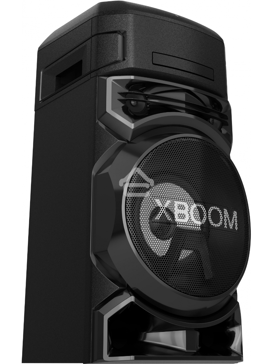 Микросистема LG ON77DK черный/CD/CDRW/DVD/DVDRW/FM/USB/BT