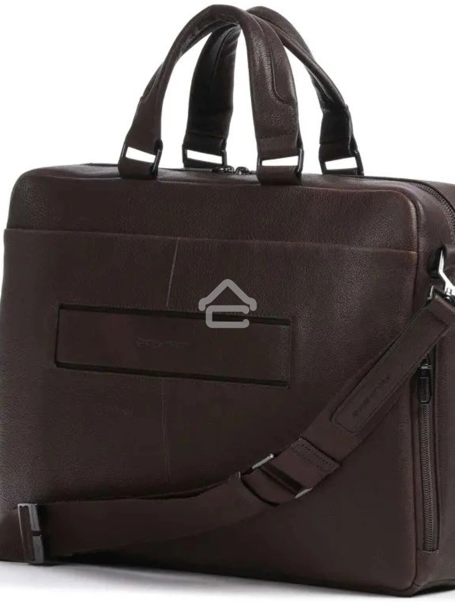 Деловая сумка с отделением для ноутбука Piquadro Hedley CA6026W130/TM, натур.кожа, темно-коричневый