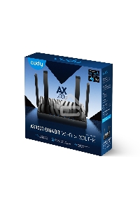 Роутер Cudy WR3000 AX3000 10/100BASE-TX/Wi-Fi черный