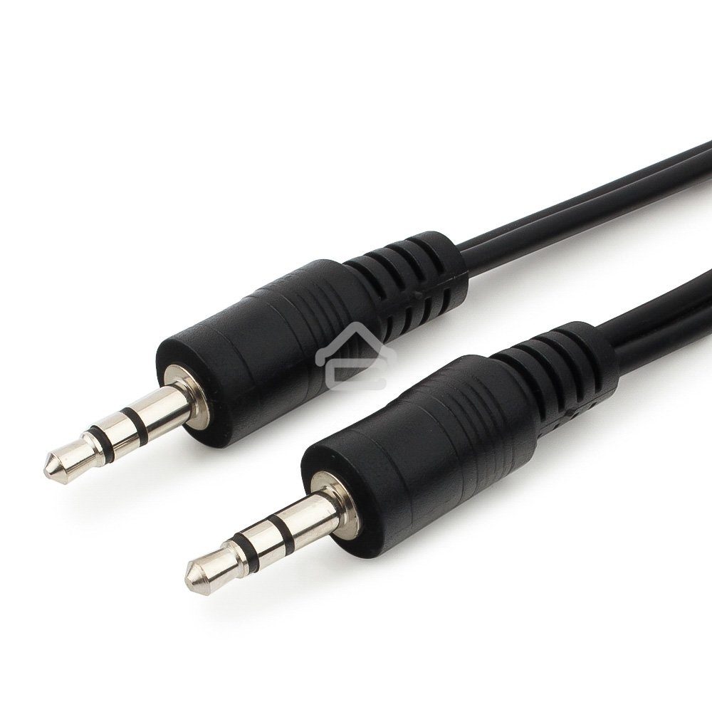Кабель аудио Cablexpert CCA-404-2M, Jack3.5 - Jack3.5, 2м