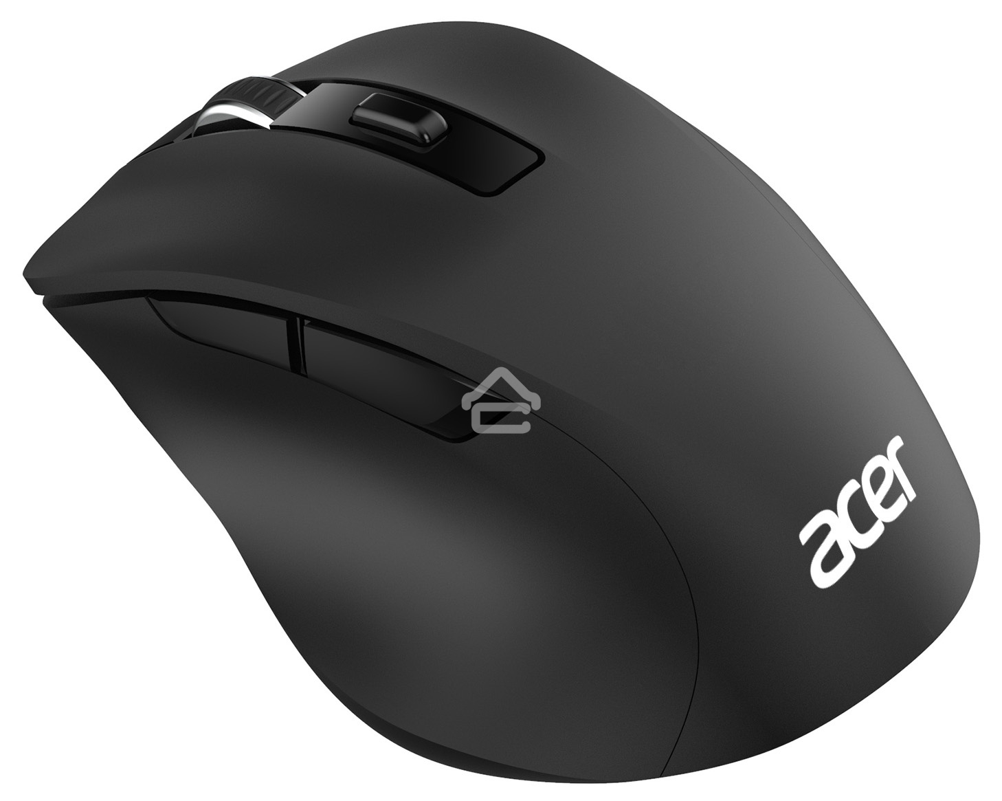 Мышь беспроводная Acer OMR140 черный, 1600 dpi, радиоканал, USB, кнопки - 6