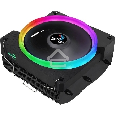 Кулер для процессора AeroCool/Formula Cylon 3H черный, 120 мм, алюминий, 1800 об/мин, 24.3 дБ, 4 pin, 125 Вт, 98 мм