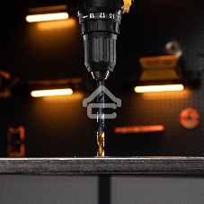 Сверло по металлу Denzel 9 мм, HSS-Tin, Golden Tip, 8 шт.