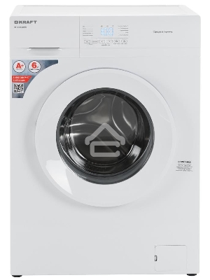 Стиральная машина Kraft KF-ED6206W белый, загрузка фронтальная 6 кг, 1000 об/мин., класс: А+