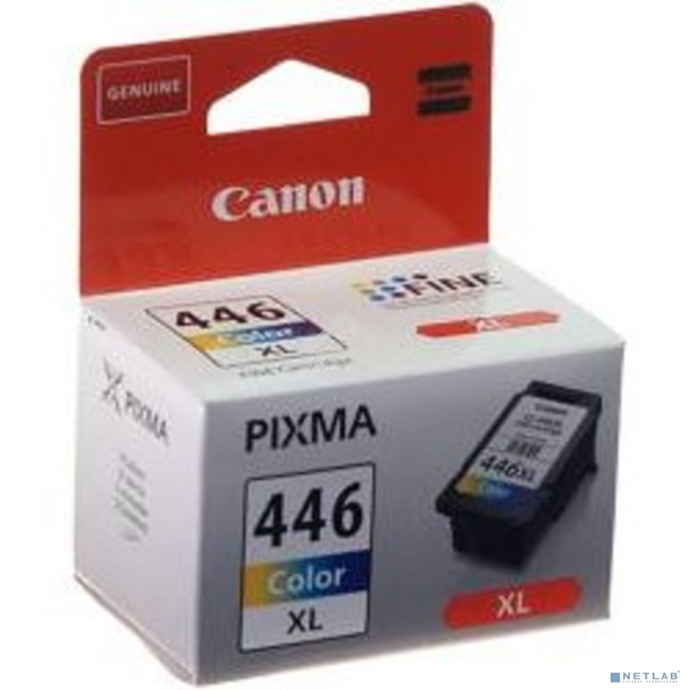 Картридж струйный Canon CL-446XL (8284B001) для Canon PIXMA MG2440/2540. Цветной, 300 стр.