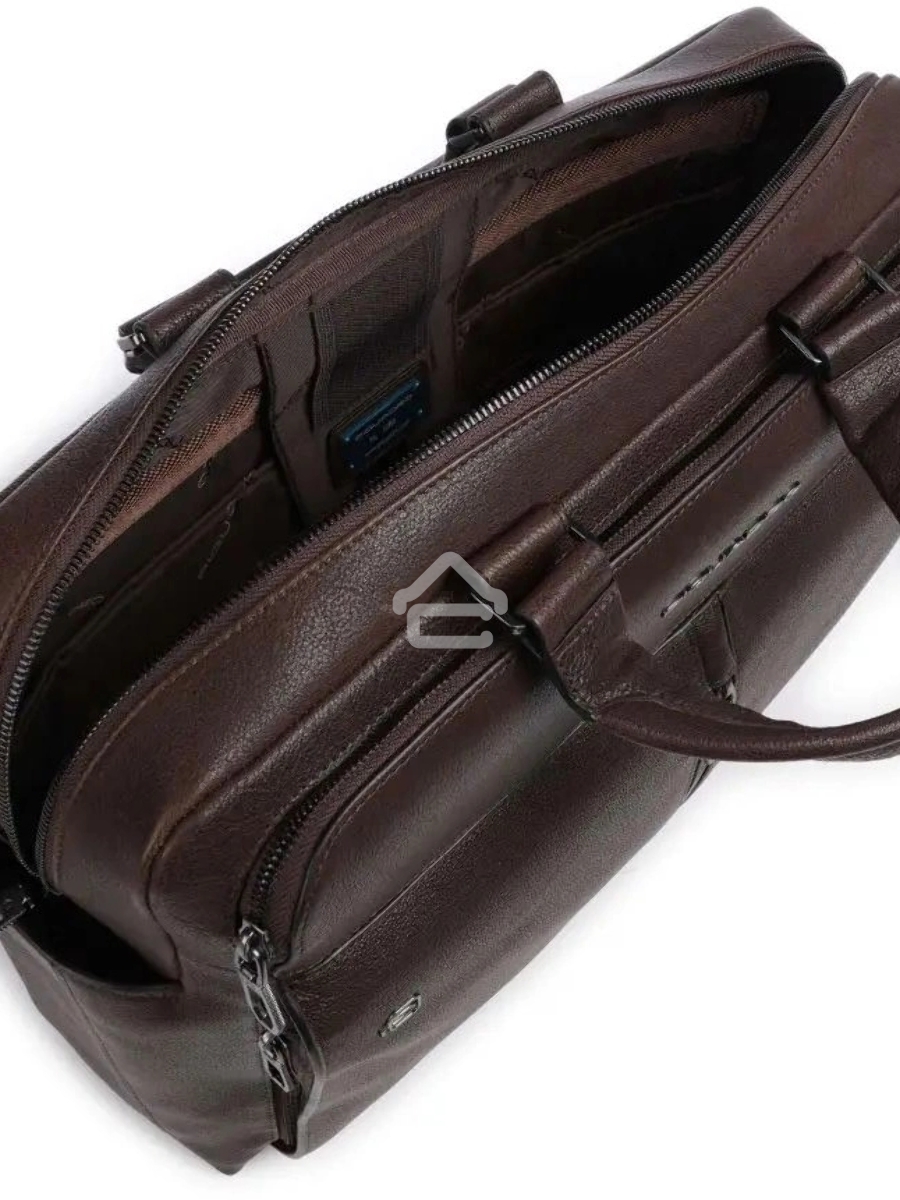 Деловая сумка с отделением для ноутбука Piquadro Hedley CA6026W130/TM, натур.кожа, темно-коричневый