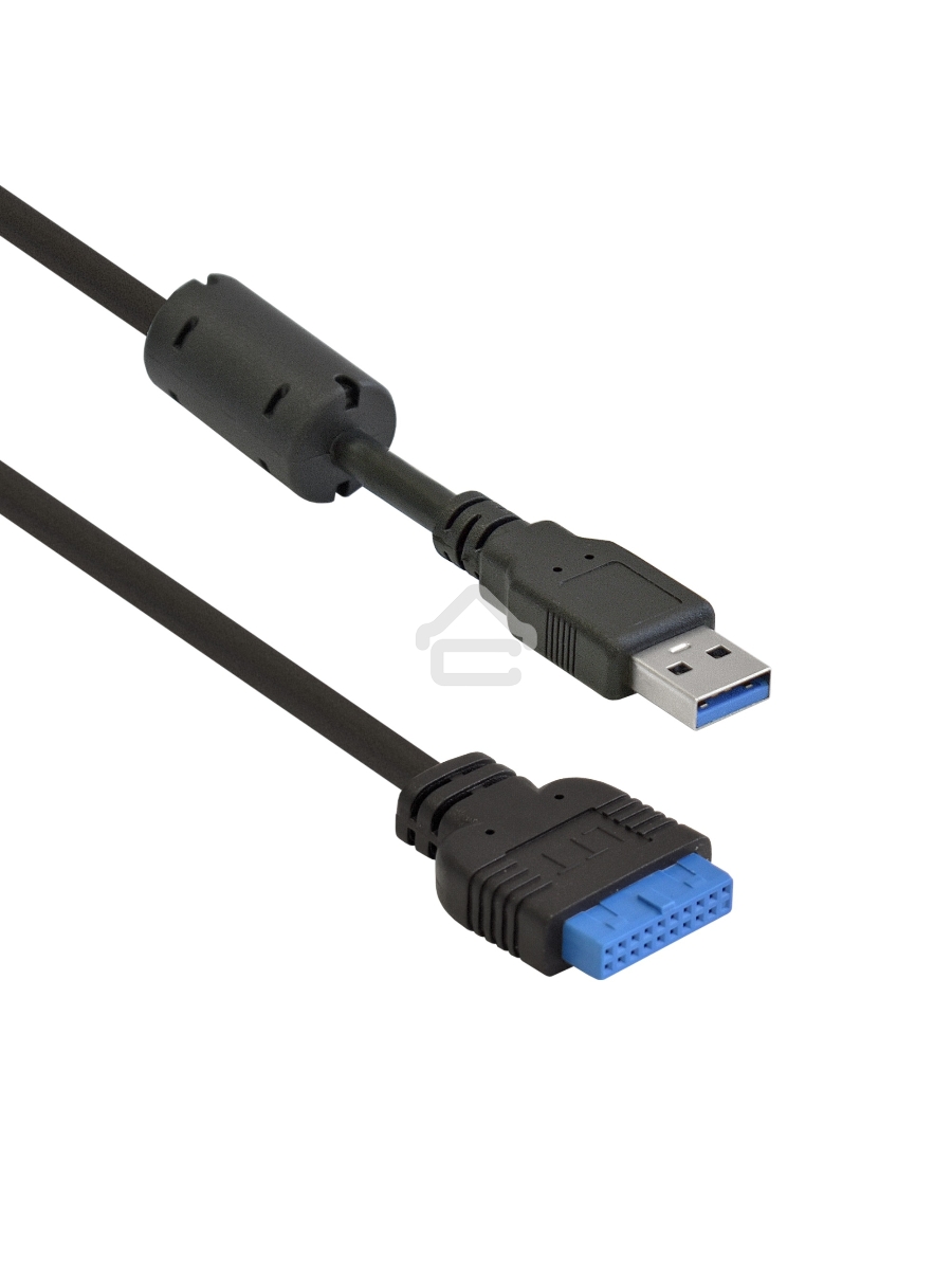 Планка USB на переднюю панель ExeGate U3H-621, 3,5