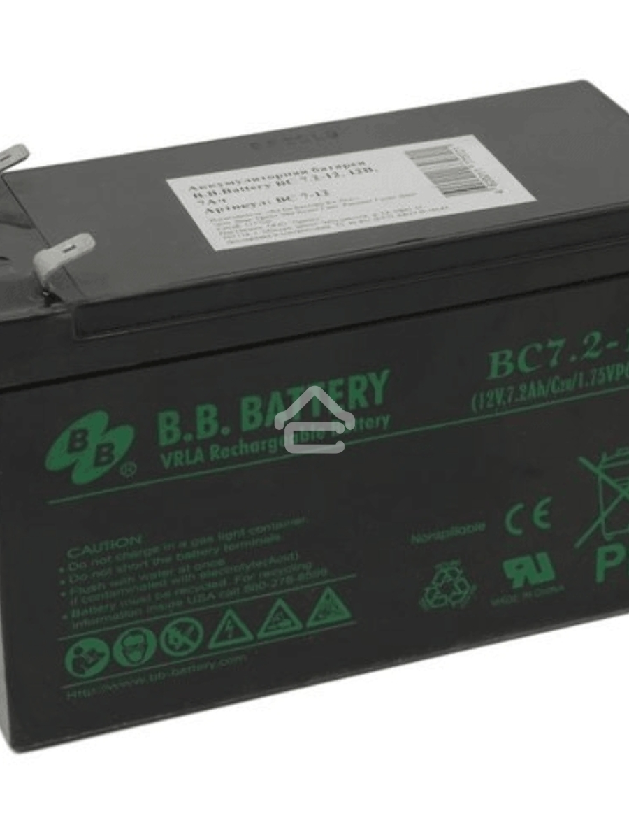 Батарея B.B.Battery BC 7.2-12 (12V 7.2Ah)