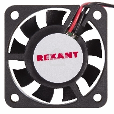Вентилятор для корпуса Rexant RX 4010MS 24VDC черный, 40 мм, 4800 об/мин, 20 дБ, 2 pin