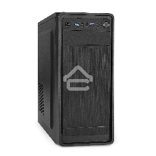 Компьютерный корпус Miditower ExeGate XP-332UC-XP600 (ATX, XP600 с вент. 12см, 2*USB 3.0/1*TypeC, аудио, черный)