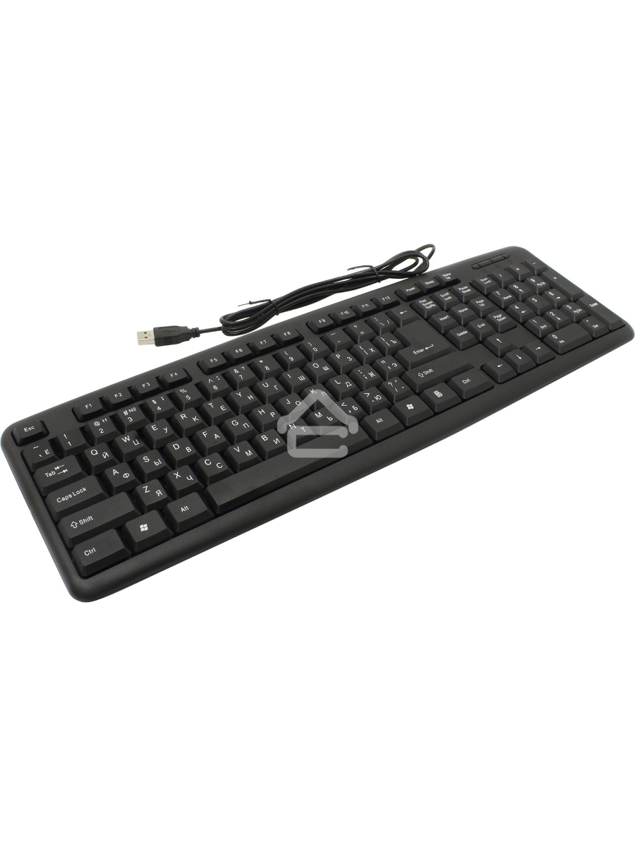 Клавиатура Defender HB-420 проводная, USB, черный