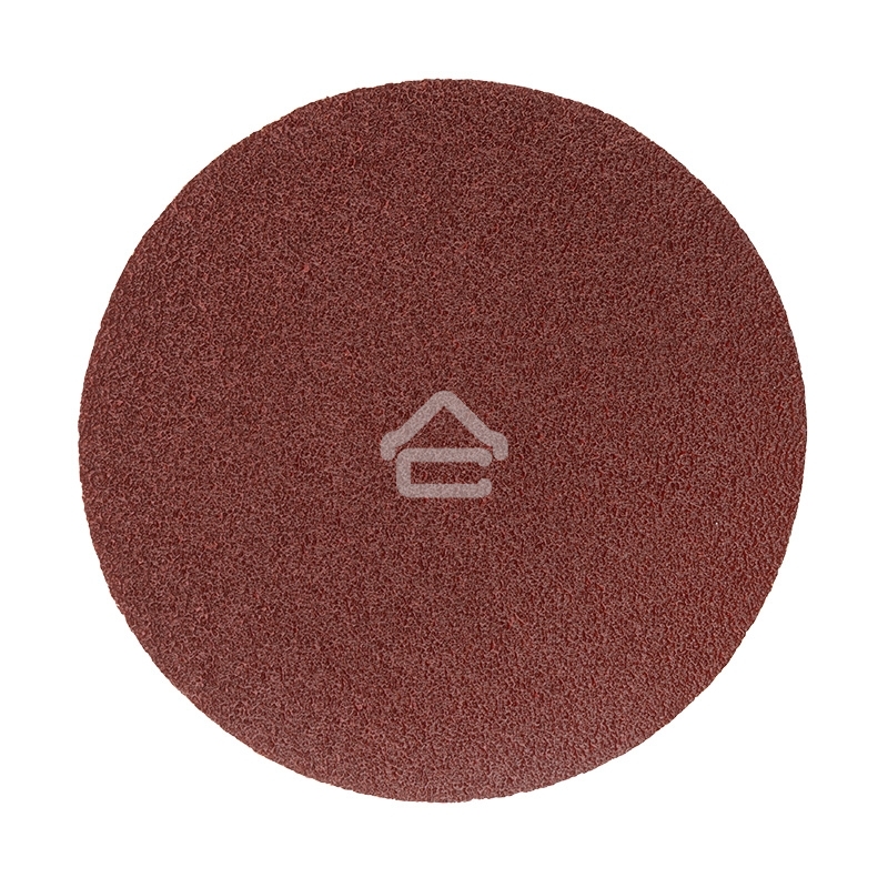 Диск абразивный Kranz на ворсовой основе на липучке, без отверстий, P 120, 125 мм, 10 шт.
