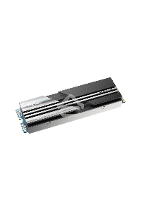Накопитель SSD Netac NV5000, 500GB, M.2 2280, PCIe 4.0 x4, NVMe, R/W 5000/2500, с радиатором