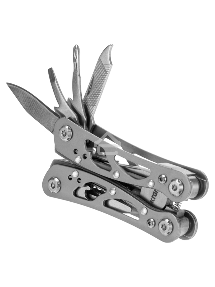 Мультитул KRANZ KR-12-4902-2 10 функций, 113мм