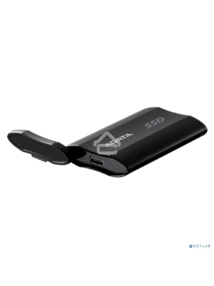 Внешний накопитель SSD ADATA 1Tb SD810 USB Type-C (2000/2000 Mb/s) metal case black (SD810-1000G-CBK)