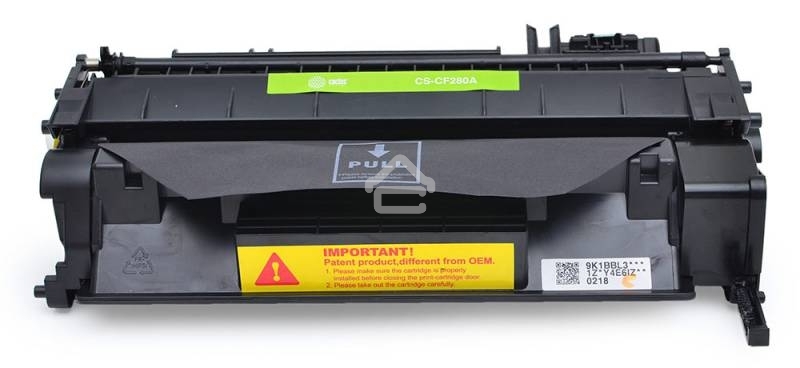 Картридж лазерный Cactus CS-CF280AS черный (2700 стр.) для HP LJ Pro 400/M401/M425